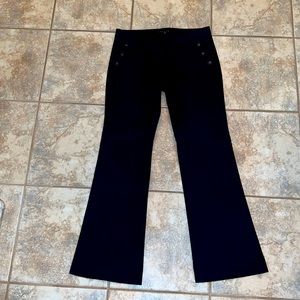 Theory charcoal dress pants. Button accents and perfect condition!